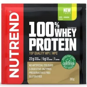 Nutrend 100% whey protein 30 g - pistácie