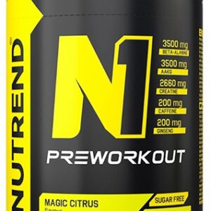 Nutrend n1 pre-workout 510 g - magic citrus