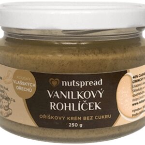 Nutspread kešu máslo s vanilkou a vlašskými ořechy 250 g