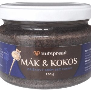 Nutspread kokosovo-makové máslo 250 g