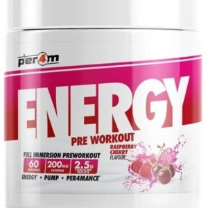 Per4m energy pre-workout 390 g - raspberry cherry