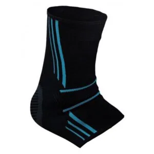 Power system bandáže na kotníky ankle support evo modrá - m