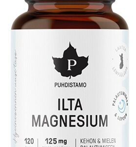 Puhdistamo night magnesium 120 kapslí