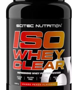 Scitec iso whey clear 1025 g - broskev/mango
