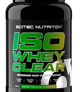 Scitec iso whey clear 1025 g - zelený čaj/kiwi