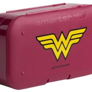 Smartshake pill box organizer dc 2 pack - wonderwoman