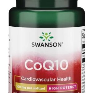 Swanson coq10 (koenzym q10) 100mg 50 kapslí