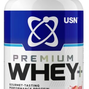 Usn whey+ premium protein 2000 g - jahoda výprodej 2.2026