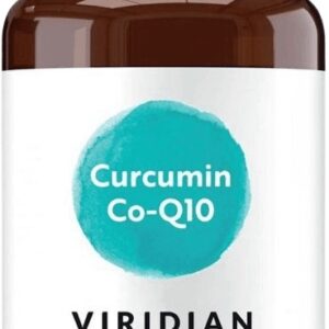 Viridian curcumin co-q10 (kurkumin a koenzym q10) 60 kapslí