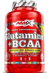 Amix glutamine + bcaa 360 kapslí
