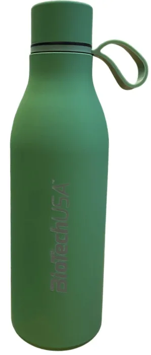 Biotechusa láhev z nerezové oceli 500 ml - zelená