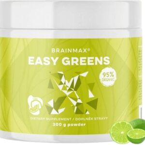Brainmax easy greens 300 g - limetka