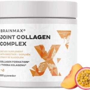 Brainmax joint collagen komplex 225 g - broskev/ marakuja