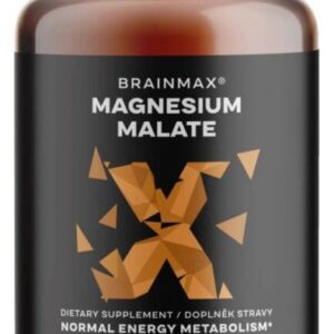 Brainmax magnesium malate 90 rostlinných kapslí