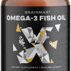 Brainmax omega-3 fish oil 60 softgel kapslí