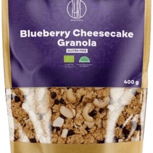 Brainmax pure granola 400 g - borůvkový cheesecake