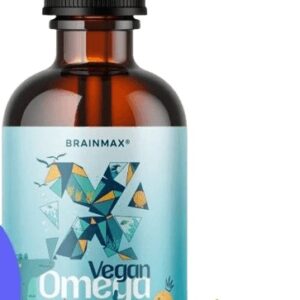 Brainmax vegan omega kids omega-3 pro děti 90 ml - citron/ limetka
