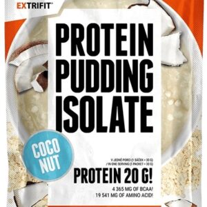 Extrifit protein pudding isolate 30 g - kokos
