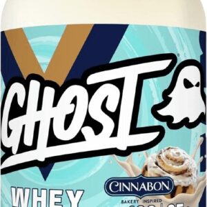 Ghost 100% whey protein 918 g - 1014 g - cinnabon
