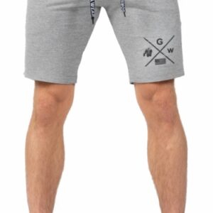 Gorilla wear pánské šortky cisco shorts gray/black - 3xl