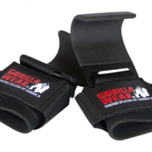 Gorilla wear weigth lifting hooks black