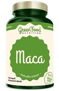 Greenfood maca 120 kapslí
