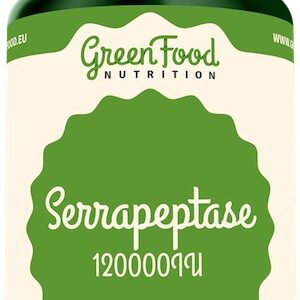 Greenfood serrapeptase 60 kapslí