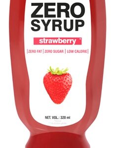 Gymbeam zero syrup 320 ml - jahoda