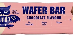 Healthyco wafer bar 24 g - čokoláda