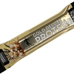 Kevin levrone gold deluxe protein bar 49 g - vanilka/ karamel