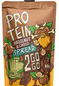 Lifelike 2gogo 80 g - protein spread lískový ořech/čokoláda