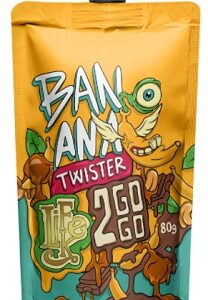 Lifelike 2gogo 80 g - twister banán