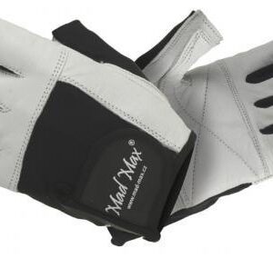 Mad max rukavice fitness white - m
