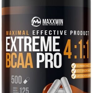 Maxxwin extreme bcaa pro 4:1:1 500 kapslí
