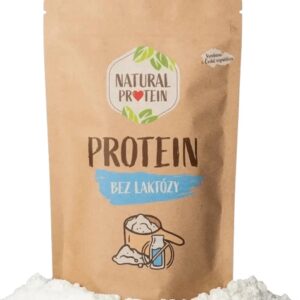 Natural protein bezlaktózový protein 350 g - malina
