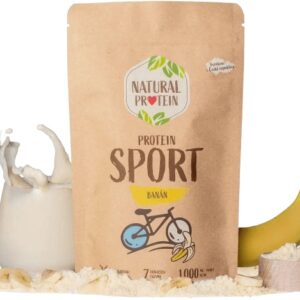 Natural protein sport 350 g - banán