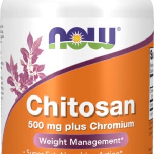 Now foods chitosan plus 500 mg 120 kapslí