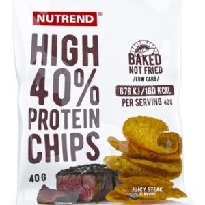 Nutrend high protein chips 40g - juicy steak výprodej 13.12.2025
