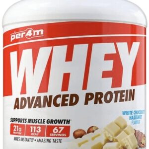 Per4m whey protein 2010 g - bílá čokoláda/ oříšek