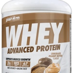 Per4m whey protein 2010 g - čokoláda/ arašídové máslo