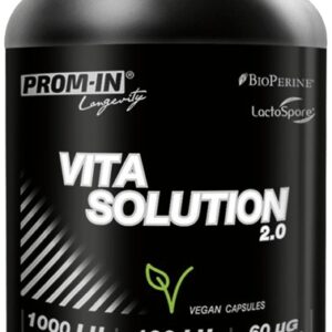 Prom-in vita solution 2.0 120 kapslí + vitamin c 60 tablet zdarma
