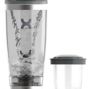 Promixx pro elektrický šejkr dobíjecí 600 ml - ocelově stříbrná