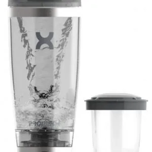 Promixx pro elektrický šejkr dobíjecí 600 ml - ocelově stříbrná