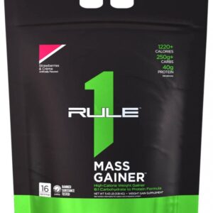 Rule 1 mass gainer 5180 g - strawberries and creme