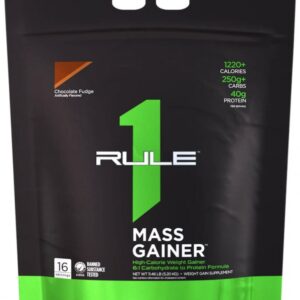 Rule 1 mass gainer 5200 g - chocolate fudge