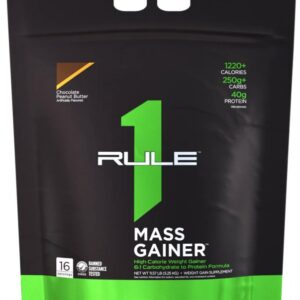 Rule 1 mass gainer 5250 g - chocolate peanut butter