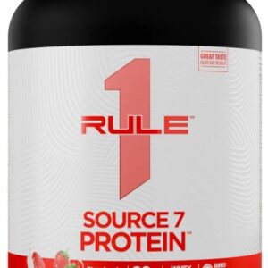Rule 1 source 7 protein 819 g - strawberries and creme