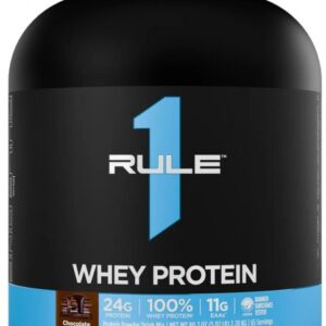 Rule 1 whey protein 2280 g - chocolate fudge