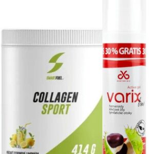Smartfuel collagen sport 414 g - citronová limonáda + varix active gel