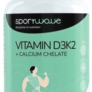 Sportwave vitamin d3k2 + calcium chelate 120 kapslí